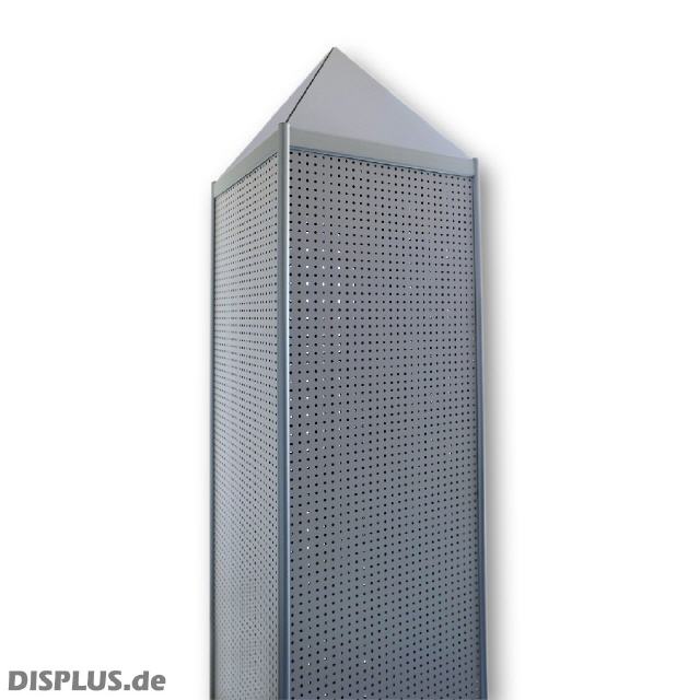 DISPLUS® Infosäule mit Lochplatten