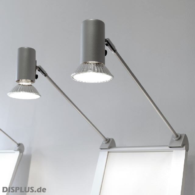 DISPLUS Wandregal mit Beleuchtung